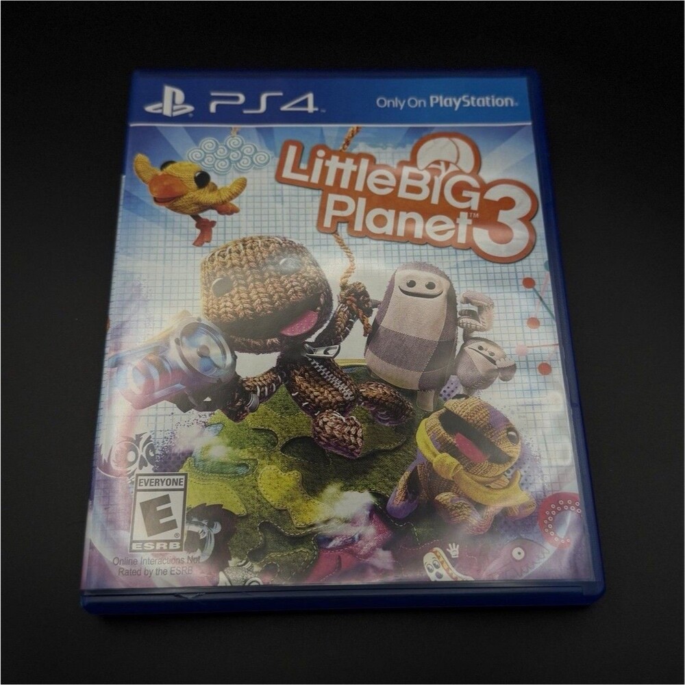 Sony Computer Entertainment LittleBigPlanet 3 PS4 2014 NTSC-U/C Case Disc